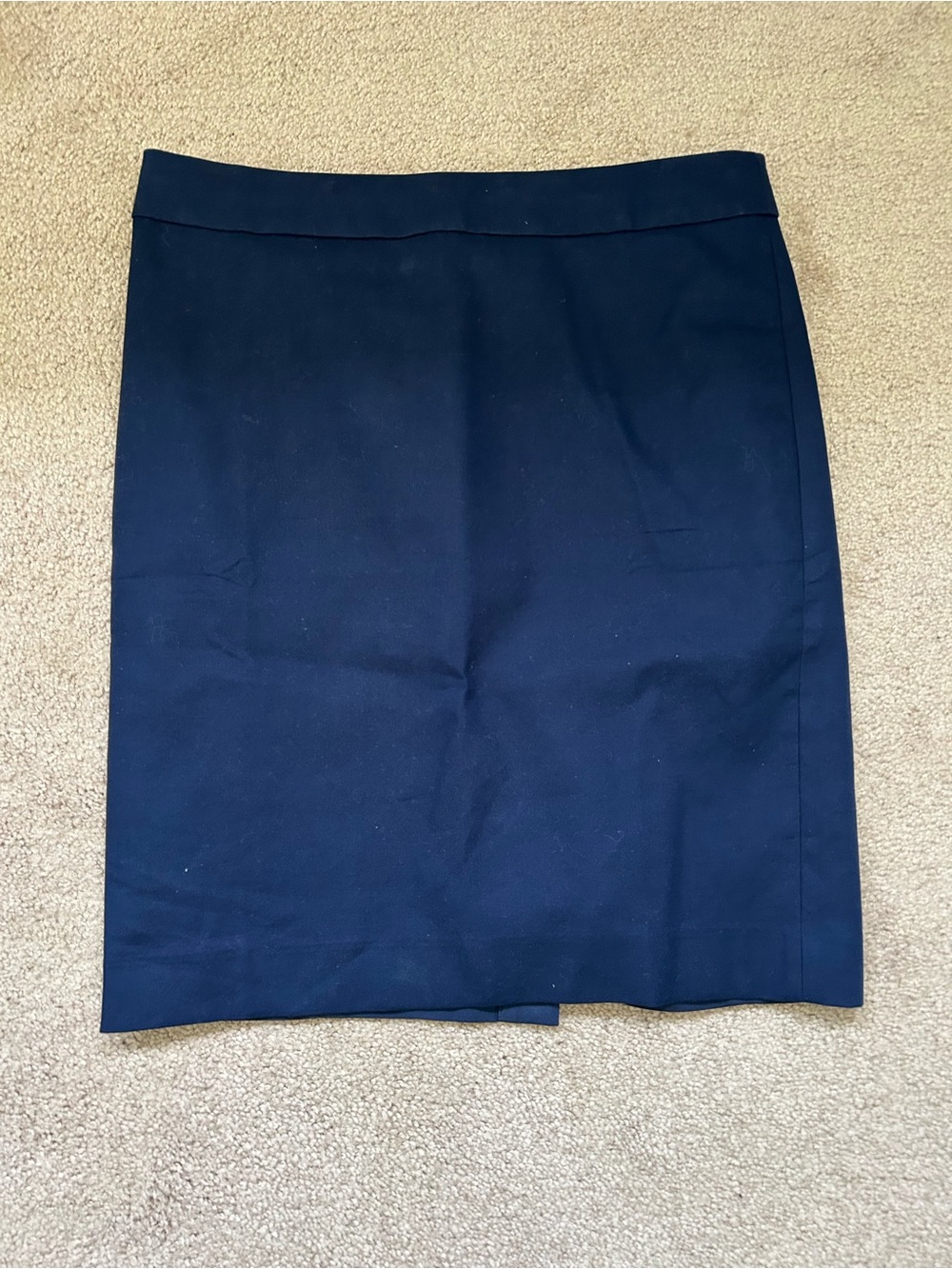 J. Crew Navy Pencil Skirt- never worn